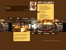 Tablet Screenshot of jppcigares.com